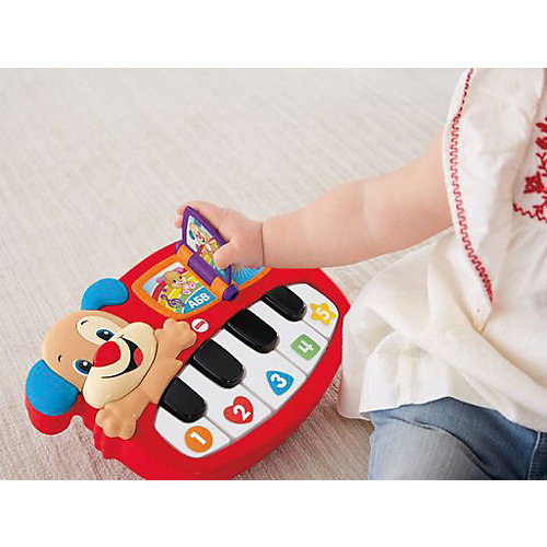 Музыкальная игрушка Fisher-price "Смейся и учись" Пианино учёного щенка от Mattel