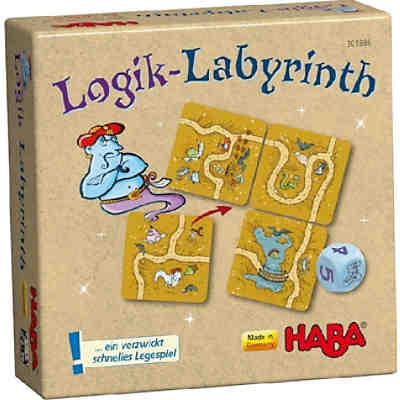 HABA 301886 Mitbringspiel Logik-Labyrinth