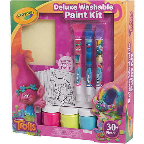 Набор с красками, Тролли Делюкс от Crayola