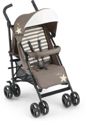 Коляска-трость CAM Flip, бежевый/белый