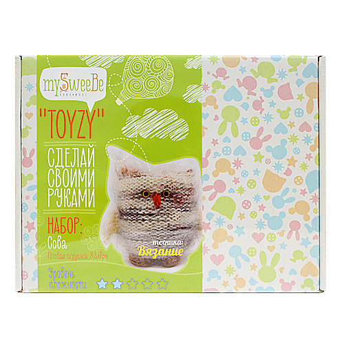 Набор для вязания Toyzy "Сова" от TOYZY