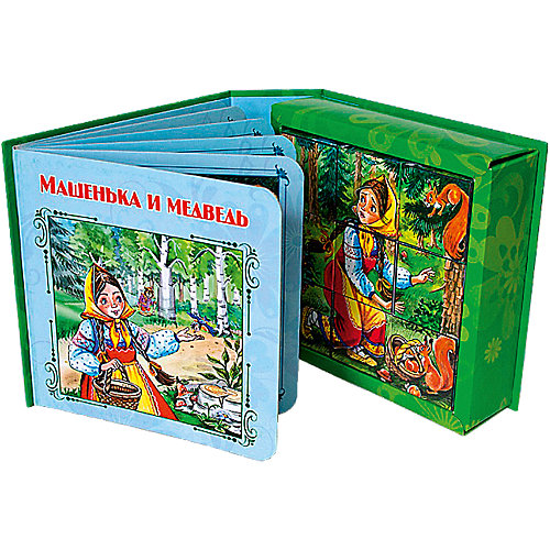 Книжка-игрушка "Машенька и Медведь" от Проф-Пресс