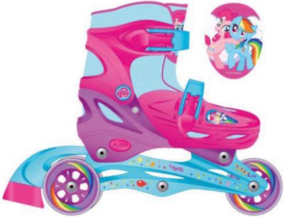 Роликовые коньки, раздвижные, My little Pony
