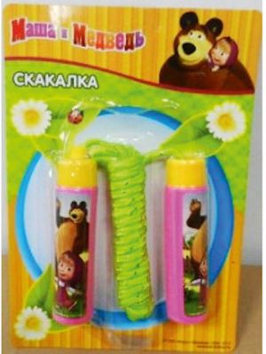 Скакалка детская, Маша и Медведь, в ассортименте