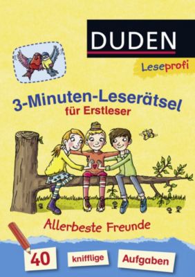 Buch - Duden Leseprofi: 3-Minuten-Lesertsel Erstleser: Allerbeste Freunde Kinder