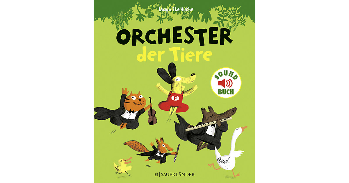 Buch - Orchester der Tiere, Soundbuch mit klassischer Musik und Instrumentengeräuschen