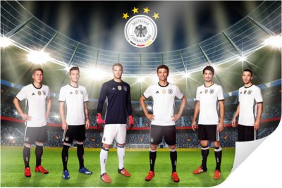 Poster Unsere Mannschaft, 45 x 30 cm, Deutscher Fußball-Bund | myToys