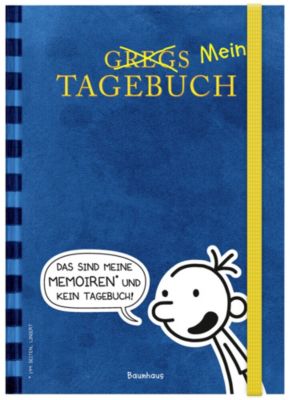 Buch - Gregs (Mein) Tagebuch, blau