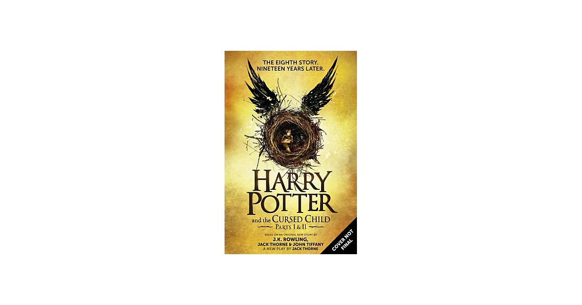 Buch - Harry Potter and the Cursed Child, englische Ausgabe