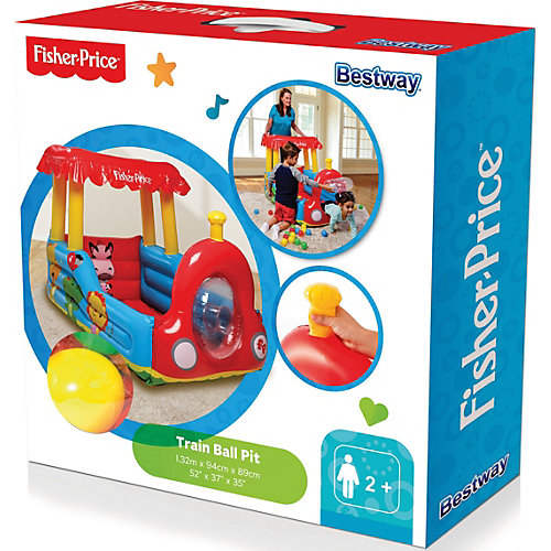 Игровой центр Bestway Fisher Price "Паровоз" с 25 шариками от Bestway