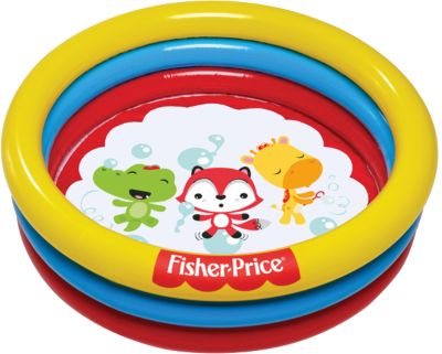 Надувной бассейн с 25 шариками, 88 л, Fisher Price, Bestway