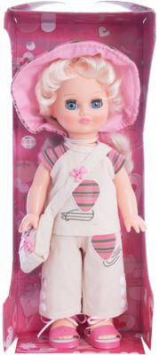 Кукла Элла 2 (пластмассовая), со звуком, 35,5 см, Весна