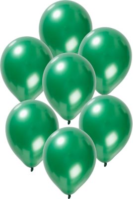 JOJOR Luftballons Grün,60 Stück Luftballons Grün Weiß Helium,Konfetti Grün Ball