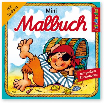 Mini-Malbücher Jungen, 3 Stück, inkl. Sticker, Lutz Mauder | myToys