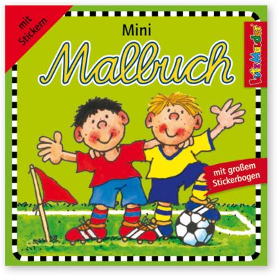 Mini-Malbücher Jungen, 3 Stück, inkl. Sticker, Lutz Mauder Verlag | myToys