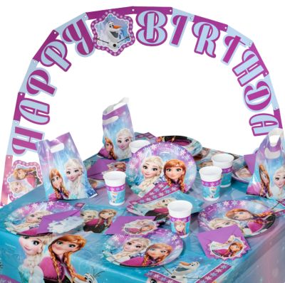 Partyset Die Eiskönigin Northern Lights, 50-tlg.