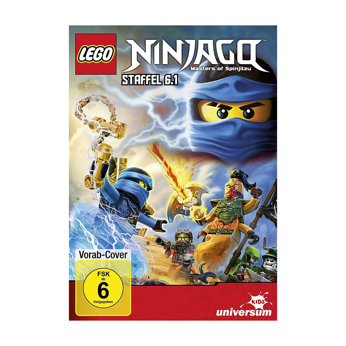 DVD LEGO Ninjago Season 6.1