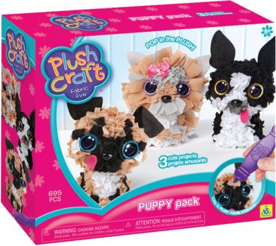 PlushCraft 3D-Mini-Figuren H�ndchen (Puppy Pack)