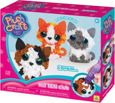 PlushCraft 3D-Mini-Figuren K�tzchen (Kitten Club)