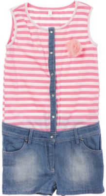 Полукомбинезон джинсовый для девочки S'cool