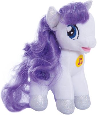 Мягкая игрушка "Пони Рарити", 18 см, со звуком, My little Pony, МУЛЬТИ-ПУЛЬТИ