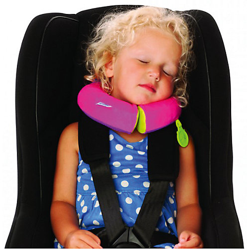 Подголовник Trunki Yondi Bert, розовый от TRUNKI