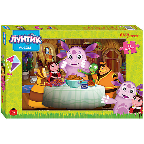 Пазл "Лунтик", 24 MAXI детали, Step Puzzle от Степ Пазл