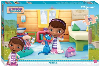 Пазл "Доктор Плюшева", 24 MAXI детали, Step Puzzle