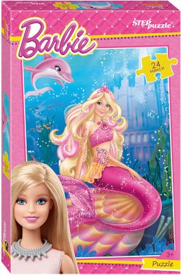 Пазл "Барби", 24 MAXI детали, Step Puzzle