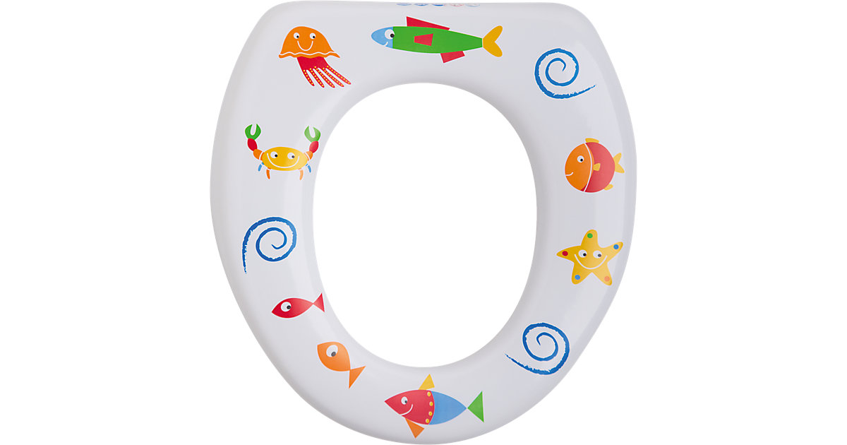 ROTHO BABYDESIGN · Rotho Babydesign Soft WC-Sitz ohne Griffe Motiv Seaworld weiß ROTHO BABYDESIGN · Rotho Babydesign Soft WC-Sitz ohne Griffe Motiv Seaworld weiß