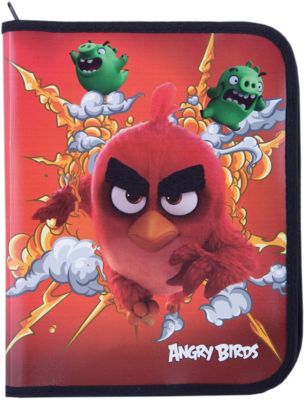 Папка А5+ на молнии, Angry Birds
