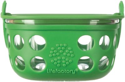 Lifefactory Lebensmittelaufbewahrung aus Glas green, 240 ml gr�n