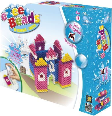eZee Beads Sprühperlen 3D Schloss, ca.1200 Perlen