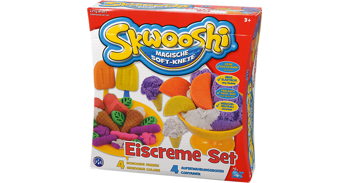 Skwooshi Soft-Knete Eiscremeset