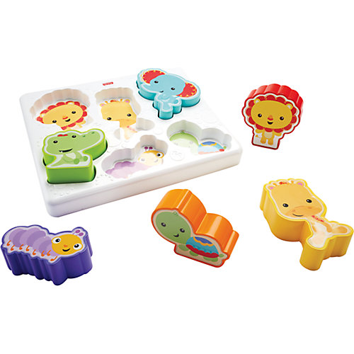 Сортер "Друзья из тропического леса", Fisher-Price от Mattel