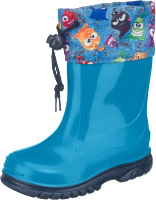Gummistiefel SLIMMY, gefttert, blau Gr. 22 Jungen Kleinkinder