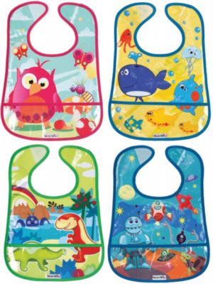 Набор нагрудников с кармашком для крошек 2шт., Munchkin