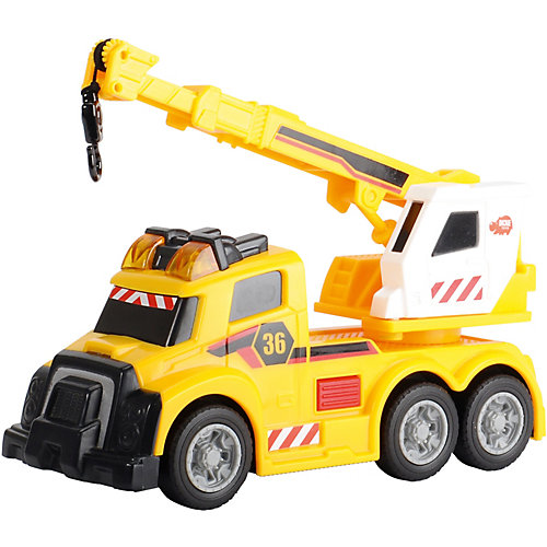Машина с краном Dickie Toys со светом и звуком от Dickie Toys