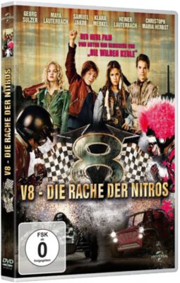 DVD V8 - Die Rache der Nitros Hörbuch