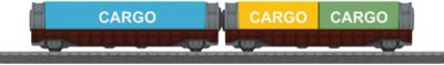 M�rklin my world 44109 Containerwagen-Set (2 Wagen)