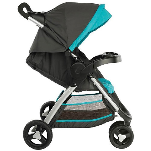 Прогулочная коляска Graco Fastaction Fold, серый-голубой от Graco