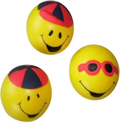 Anti-Stress-Ball mit Bällen  6-fach sortiert 1 Stück 