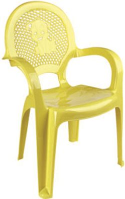 Детский стульчик, желтый