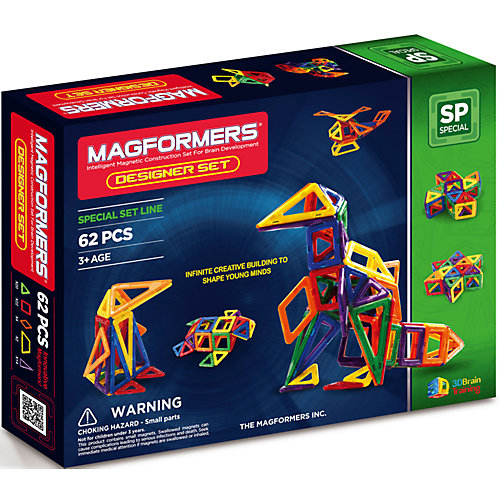 Магнитный конструктор "Дизайнер сет", MAGFORMERS от MAGFORMERS