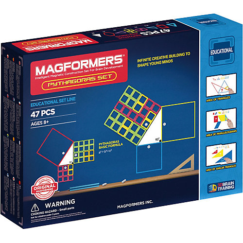 Магнитный конструктор "Пифагор", MAGFORMERS от MAGFORMERS
