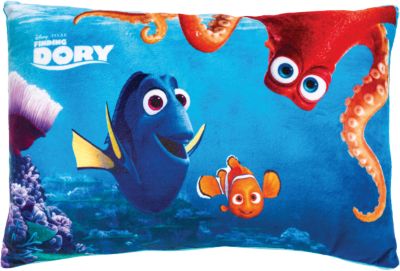 Disney Findet Dory Findet Nemo Kissen Dekokissen Kinderkissen grün 35 x 35 x 15 