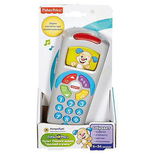 Развивающая игрушка Fisher-price "Смейся и учись" Пульт учёного щенка от Mattel