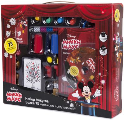 Набор для демонстрации фокусов "Mickey Mouse" (75 фокусов)