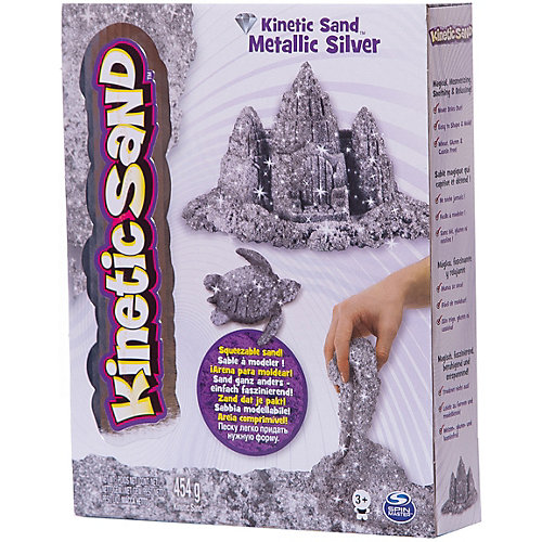 Песок для лепки Kinetic sand, металлик, 455гр от Kinetic sand