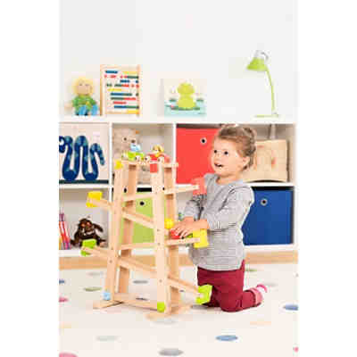 Holzkugelbahn Kugelbahn Aus Holz Gunstig Online Kaufen Mytoys